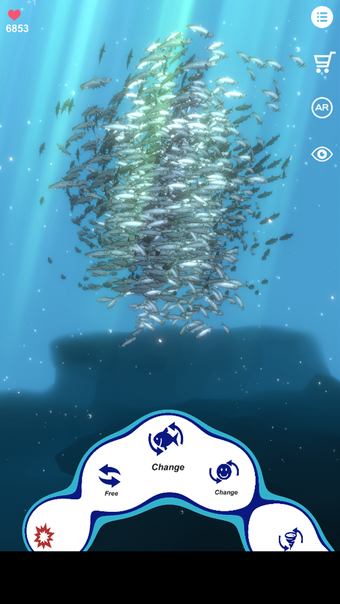 School of fish AR