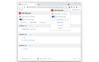 Tabs Exporter