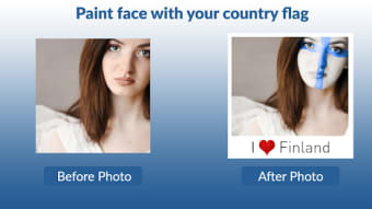 Flag Face App Free: Paint Flag on Face