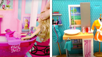 Doll house design home games
