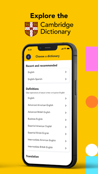Cambridge Dictionary Plus APK For Android Download