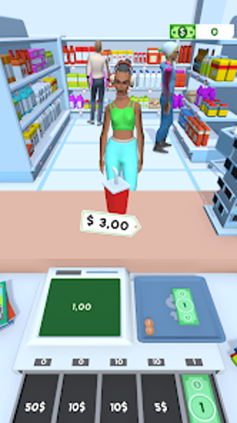 Cashier Simulator 3D: Get Cash