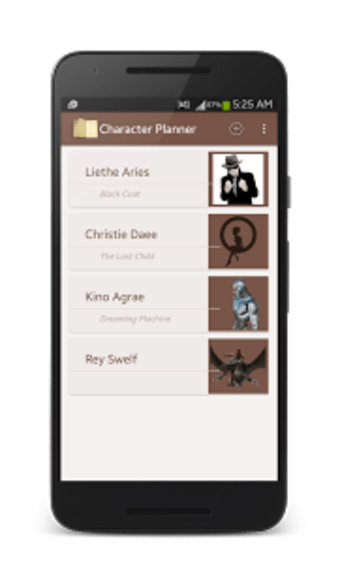 Character Story Planner