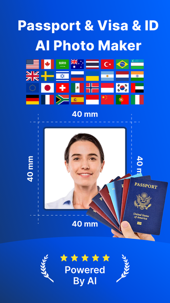 Green Card  Visa Photo Maker