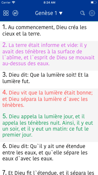 French Bible La Bible