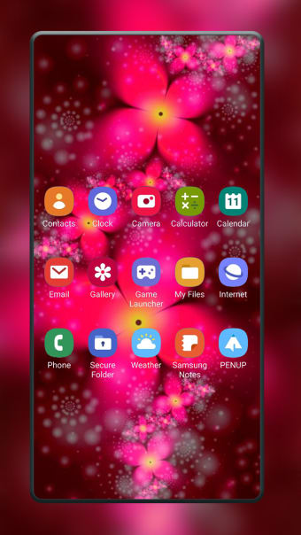 Theme for Samsung Galaxy A71: launcher for Galaxy