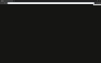 Fairly Dark Blank New Tab