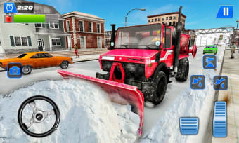 Snow Plow Winter City Rescue