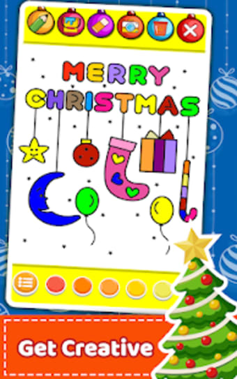 Christmas Coloring Book  Games for kids  family