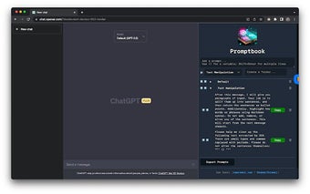 Promptbook: Inline Prompt Manager for ChatGPT