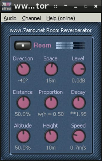 Room Reverb VST plugin