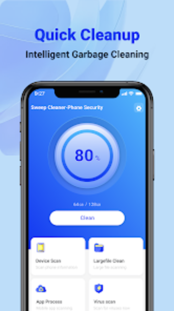 Sweep Cleaner-Phone Security