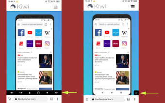 Mobile Toolbar For Kiwi Browser