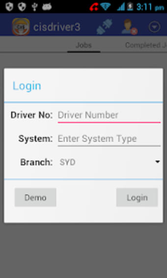cisdriver3 for Direct Couriers