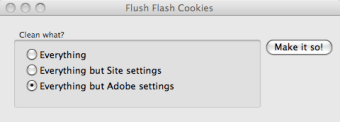Flush Flash Cookies