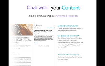 Storytell.ai: ChatGPT with your Content