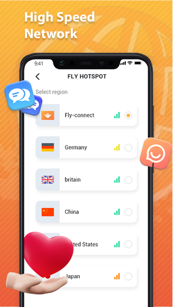 Fly Hotspot - Fast VPN