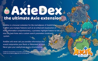 AxieDex - The Ultimate Axie Extension