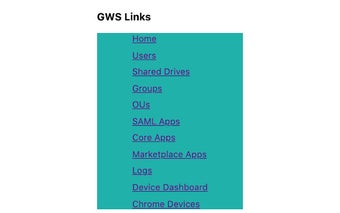 GWS Links