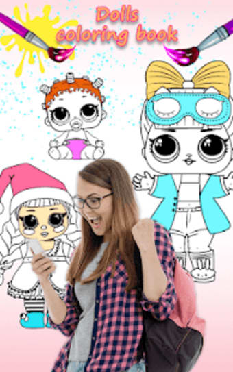 Lol Surprise Coloring Pages Dolls Coloring Book