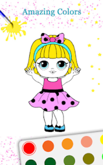 Lol Surprise Coloring Pages Dolls Coloring Book