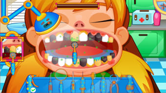 Fun Mouth Doctor Dentist Game