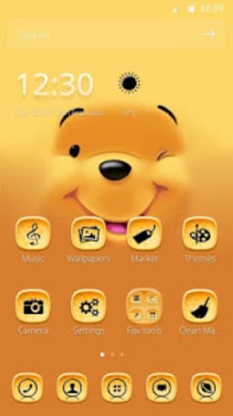 Theme for Lovely Pooh Bear.