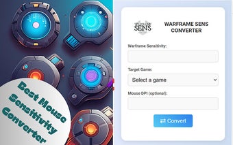 Warframe Sens Converter