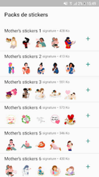 Mothers Stickers For WhatsApp