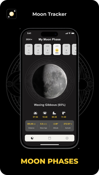 Moon phase  moon calendar