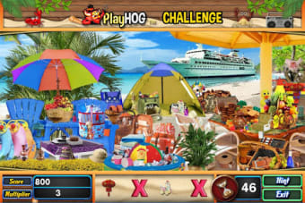 Challenge 21 At the Beach New Hidden Object Games