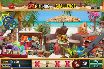 Challenge 21 At the Beach New Hidden Object Games
