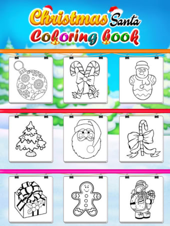 Christmas Coloring Book : Holiday Coloring Pages