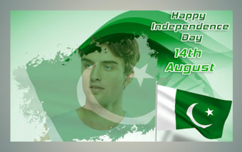 14 August Photo Frame 2021 Pakistan Flag Frame