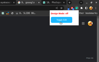 Design Mode Toggle