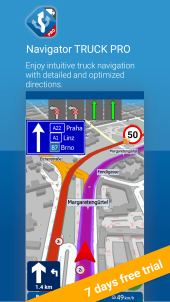 MapFactor Navigator Truck Pro: GPS Navigation Maps
