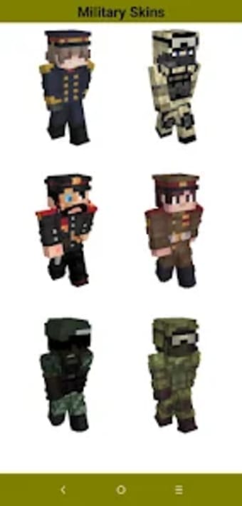 Military Skins for Minecraft