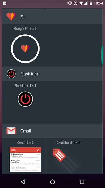 Flashlight Widget
