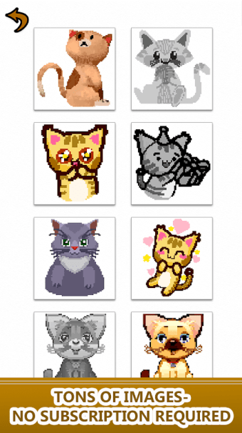 Cats Color by Number- Meow Pixel Art Coloring 2018