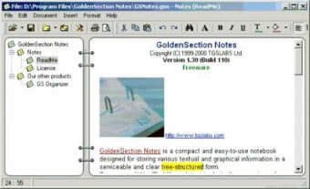 GoldenSection Notes