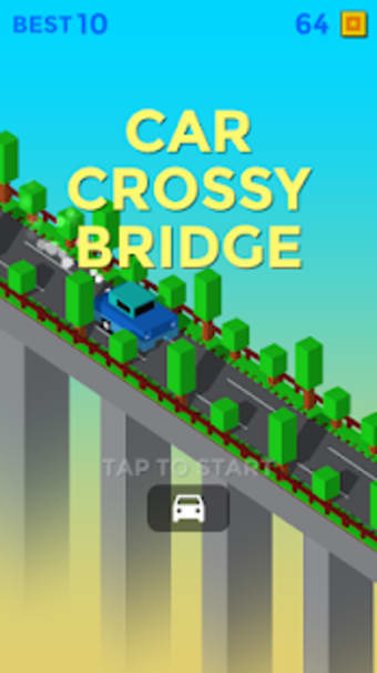Bridge Crossy Car Game