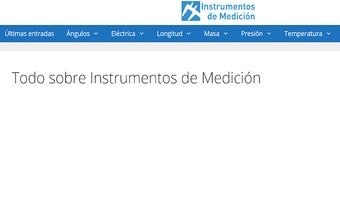 Instrumentos de Medición