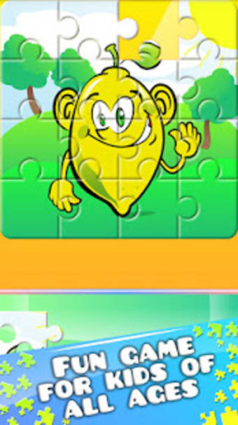 Fruit Jigsaw Puzzles for Kids