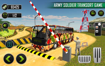 US Army Bus Driver 2019: Soldier Transport Games