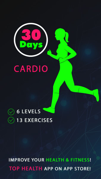 30 Day Cardio Fitness Challenges  Daily Workout