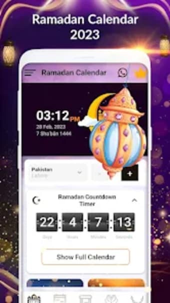 Ramadan Calendar 2023 Time