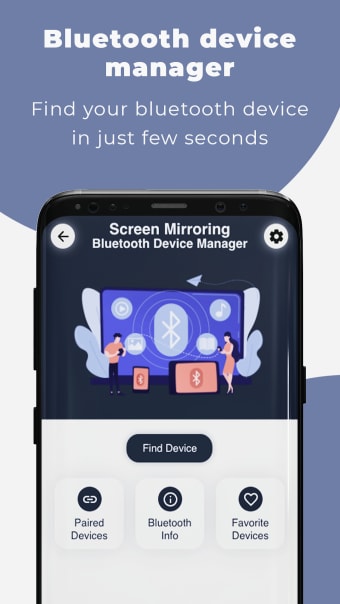 Screen Cast: Bluetooth Manager