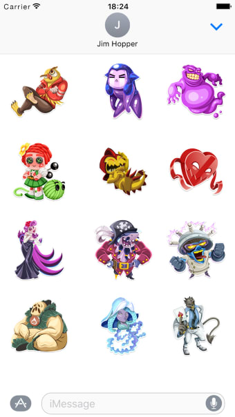 Monster Legends Stickers