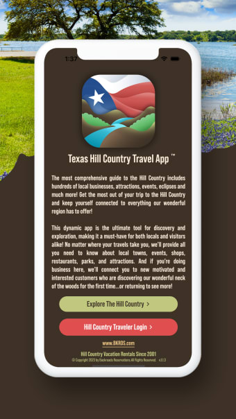 Texas Hill Country Travel App