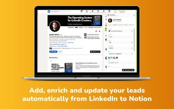 n-crmX: Notion + LinkedIn CRM